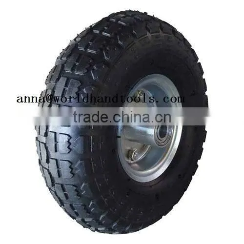 10" PNEUMATIC TYRES TRUCK TROLLEY BARROW TYRES with metal rim