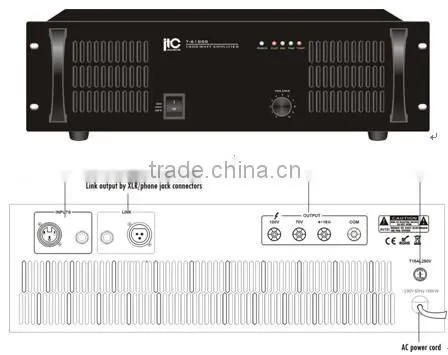 ITC T-61500 Series 1500 Watt Amplifier