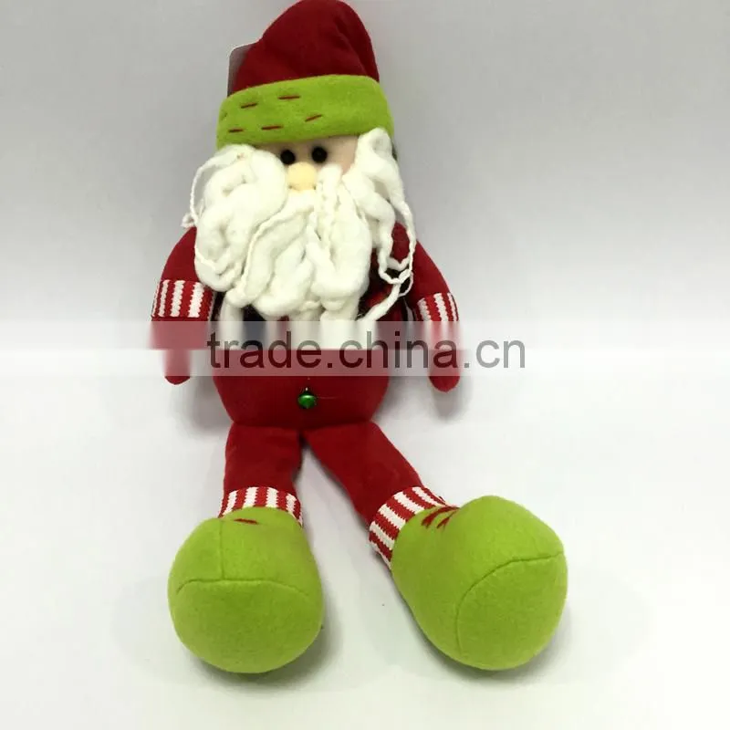 CHRISTMAS DECORATION HANGING SANTA, LONG LEG SANTA