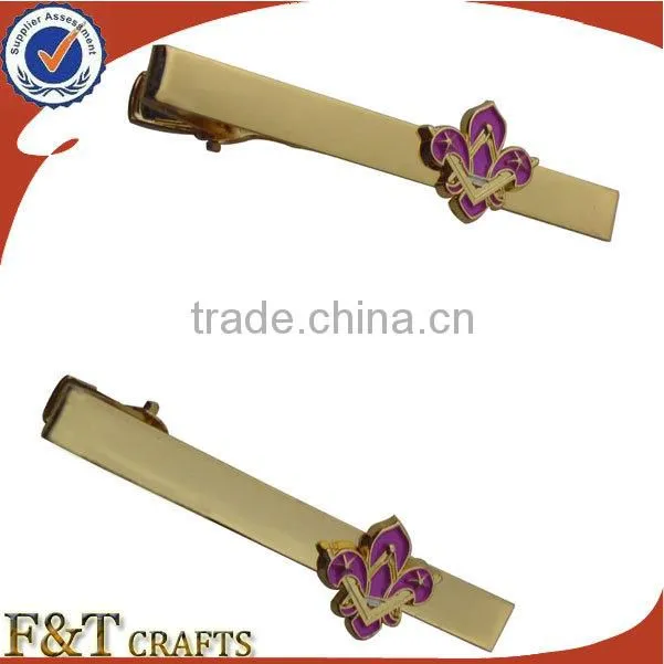 prime quality custom logo metal tie clip tie bar tie pin