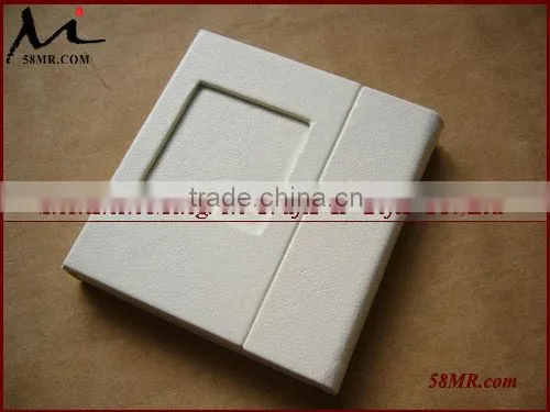 Leather CD/DVD Cover,Black PU CD Case
