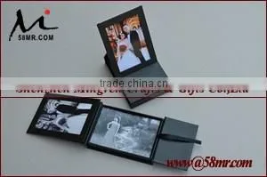 Fabric Cloth Linen DVD CD USB Business Card Box Album Folio