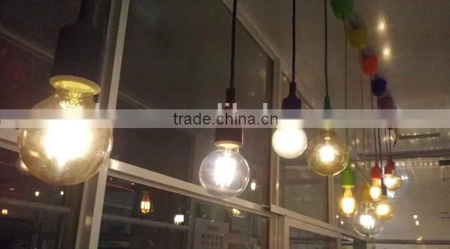 8w g125 filament led globe e27 dimmable