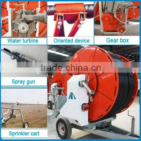 Hose reel irrigation machine