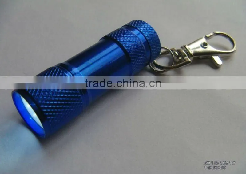 aluminum promotion keychain led
