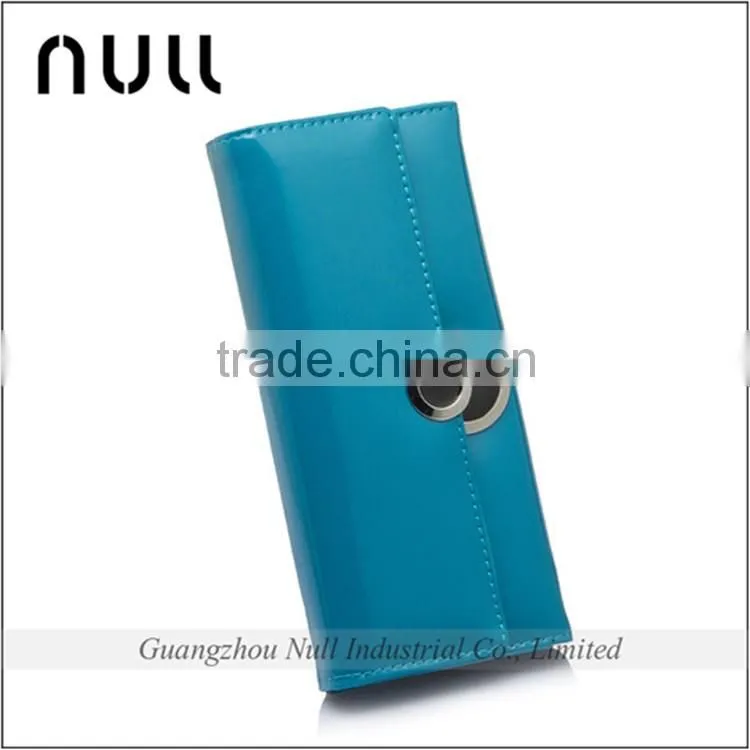High quality designer ladies wallet case cell phone case gary leather wallet