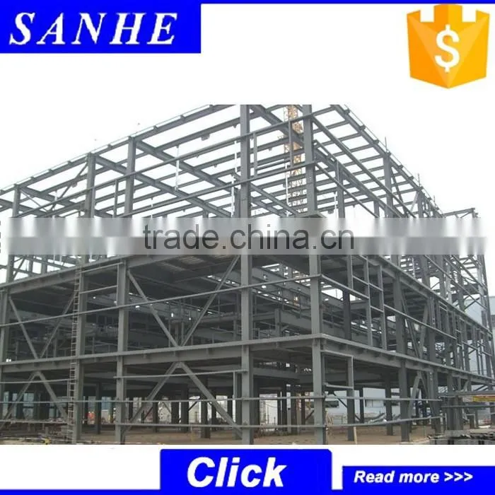 Modern High Strength steel structure building multi-storey