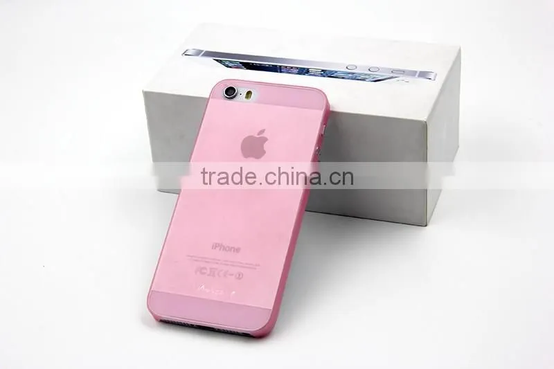 0.35mm Customize phone cases for iPhone SE, for iPhone SE mobile covers, PP case for iPhone 5S