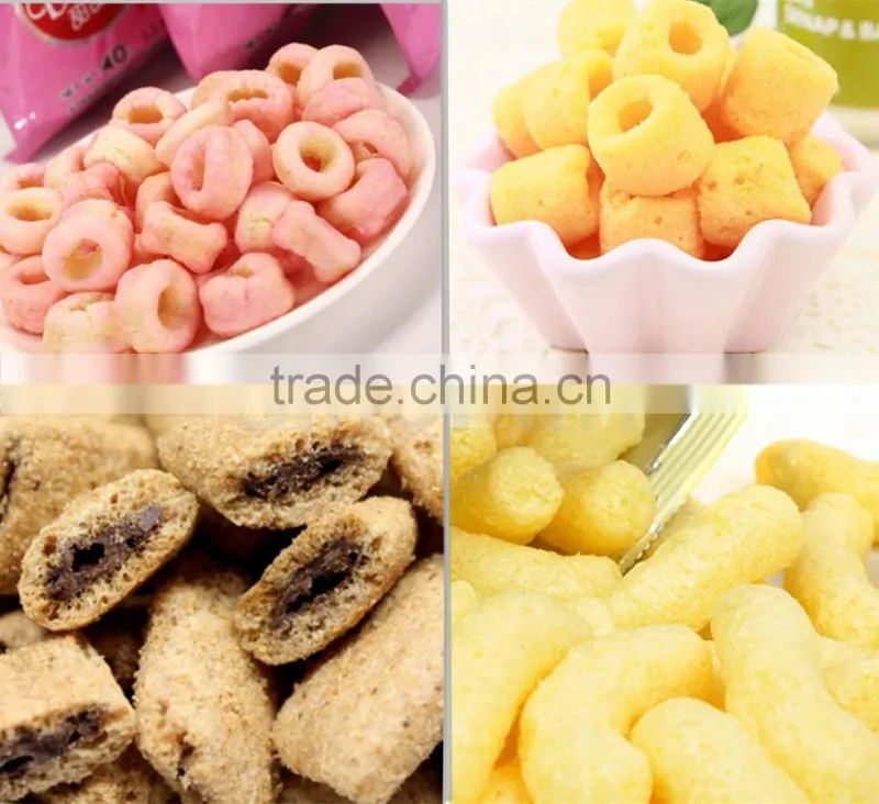 Advanced 300~1000kg/h Snack Extruder/puff snack machiner/Snack Pellet Extruder