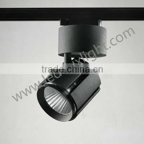 Adjustable Modern 30w cob led track light cob track led light /led cob track light 9w/18w/23w/30w