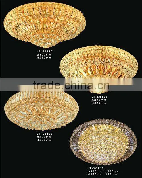 Graceful flush mounted ceiling light