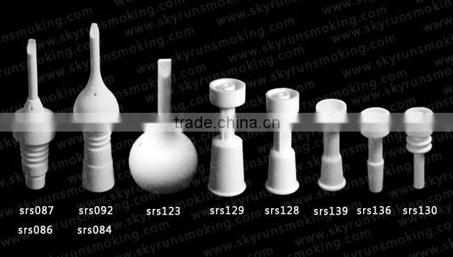14/18mm titanium nail quartz nails domeless ceramic nails
