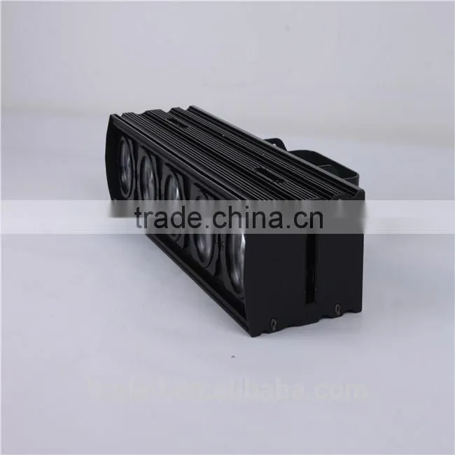 High Power 5*9W CW Excellent Sound Active Cool White LED Linear Beam Bar Light