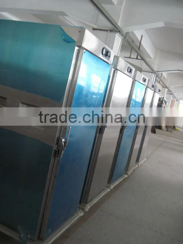 stainless steel food cart warmer cabinet for hotel & restaurant