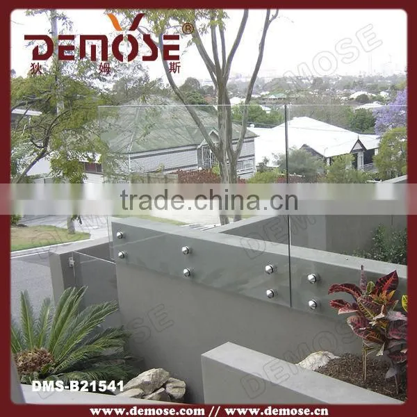 stainless and glass railing / deck railing alternatives