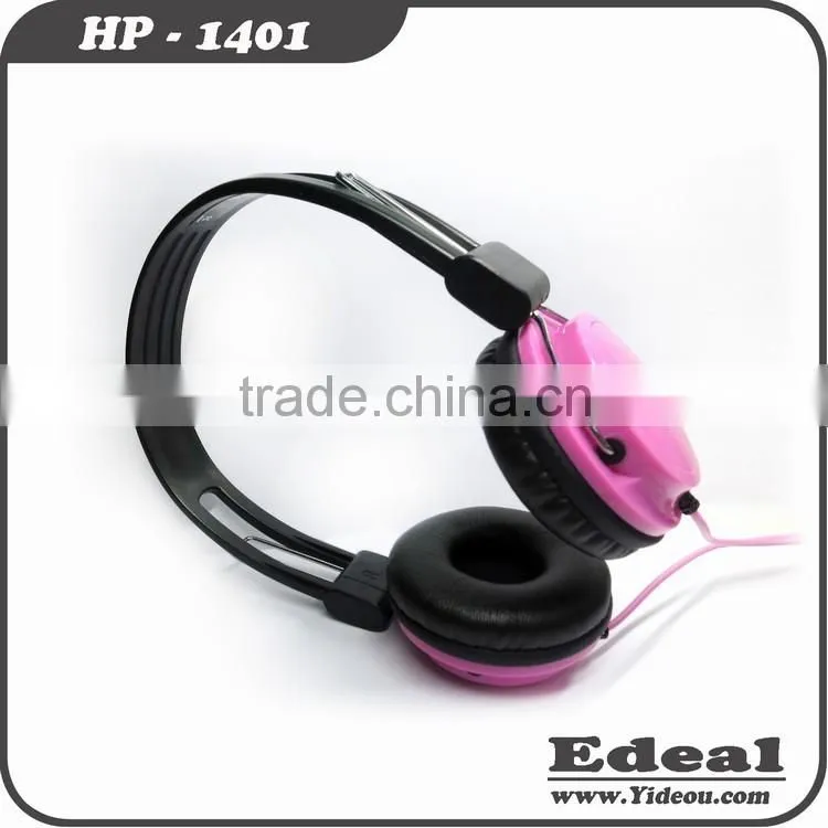 China OEM Cheap colorful computer headphone for kids BSCI audited factory