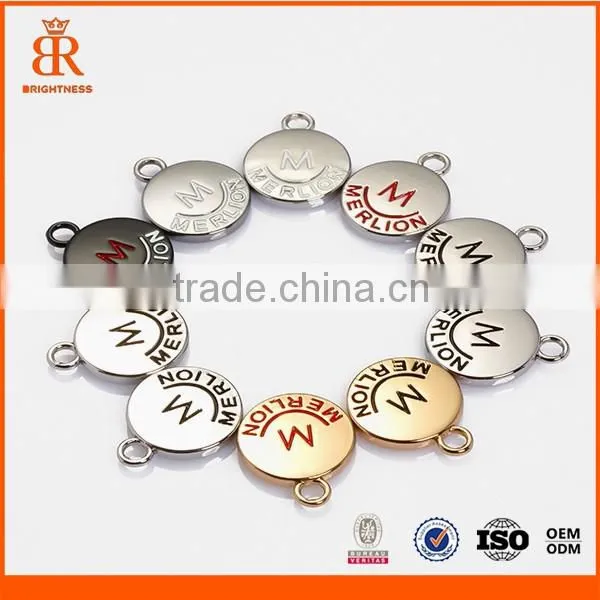 Factory wholesale zinc alloy metal decorative zipper puller zipper slider