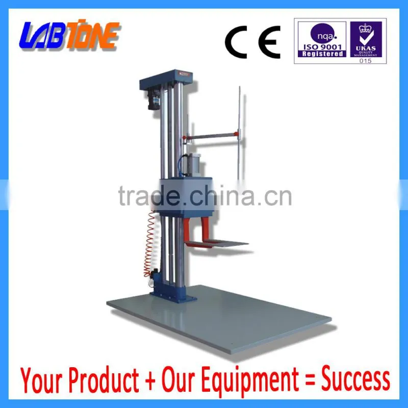 Drop test machine for heavy packaged cargo Drop tester