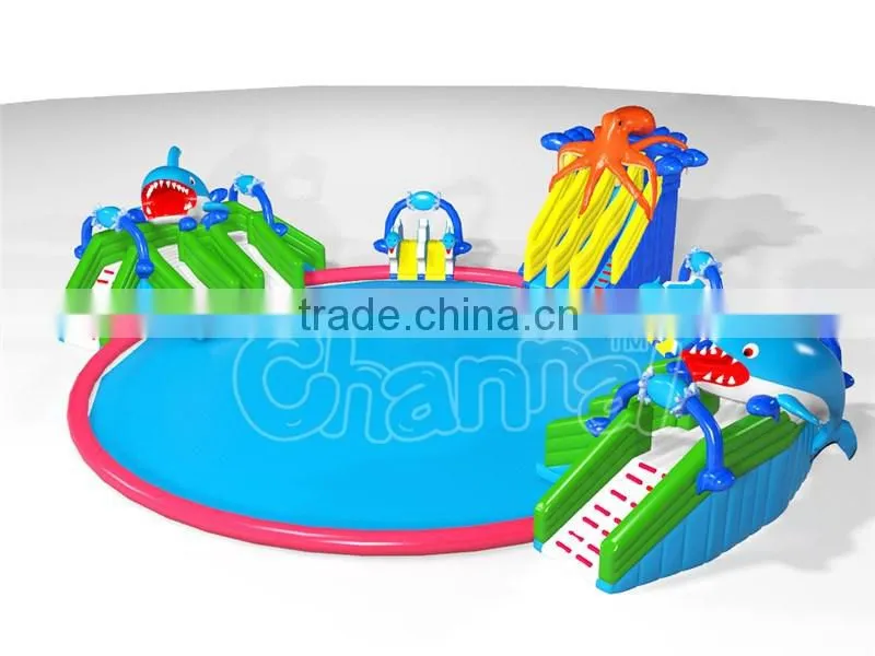 New design inflatable water games giant inflatable floating water park