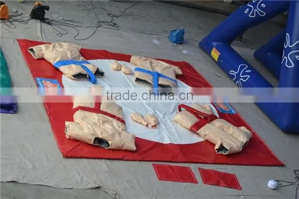 kids and adults inflatable sumo wrestling suits for sale