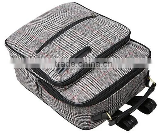 2015 new Casual canvas backpack for college girls