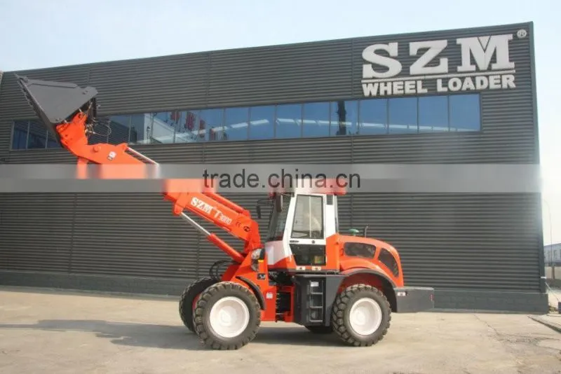 T3000 Telescopic wiheel loader with ROPS/FOPS cabin, hydraulic control