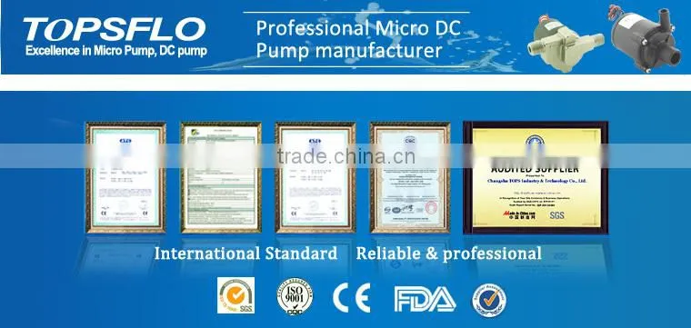 12V 24V dc brushless solar aquarium pump