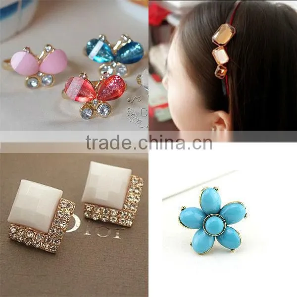 Feilang brand wholesale colorful acrylic resin beads