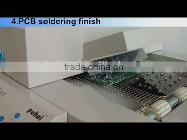 t960 furnace smd soldering machine/infrared reflow oven/IR hot air/bench top reflow oven, iR station soudur t960/taian puhui