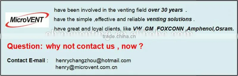 <MicroVENT> Breathable Adhesive vent membrane