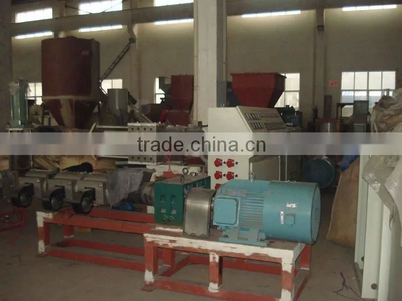 double-ranks recycling & granulating system