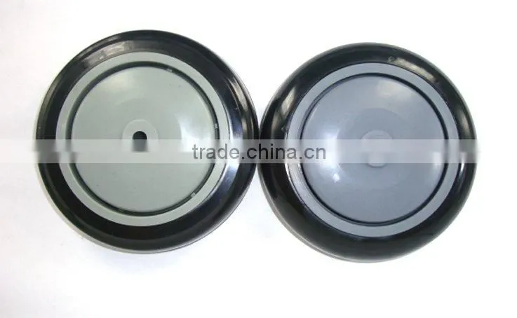 Shopping trolley wheel swivel fix wheel caster