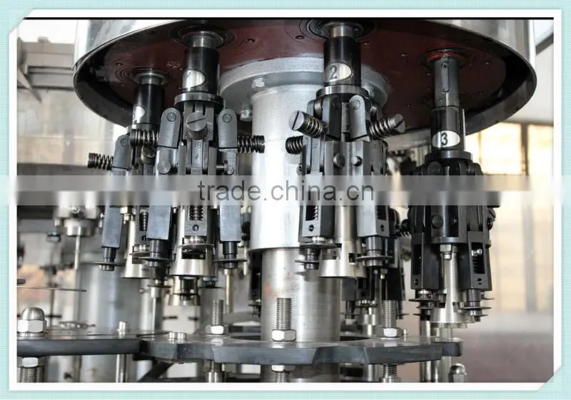 Glass Bottle Soda Filling Machine