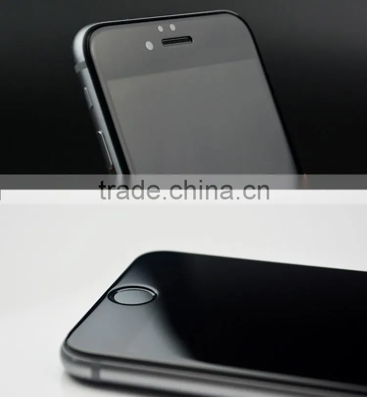 3D curved full screen cover tempered glass screen protector for iPhone 6s, curved edge glass for s6 edge and edge plus