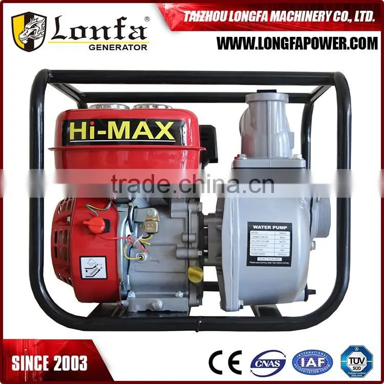 3 inch agriculture irrigation Kerosene and Gasoline Water Pump for sale, 6.5HP WP30K Water Pump