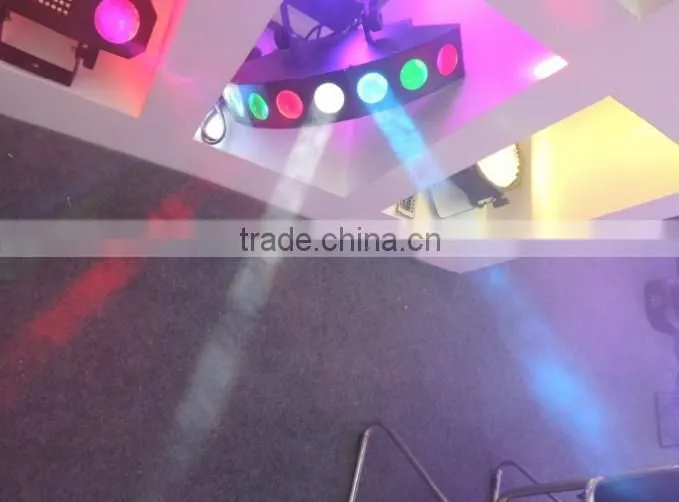 Splitter stage effect equipment moon effect 2 red 2 blue 2 green 2 white 5w led dj effect lights