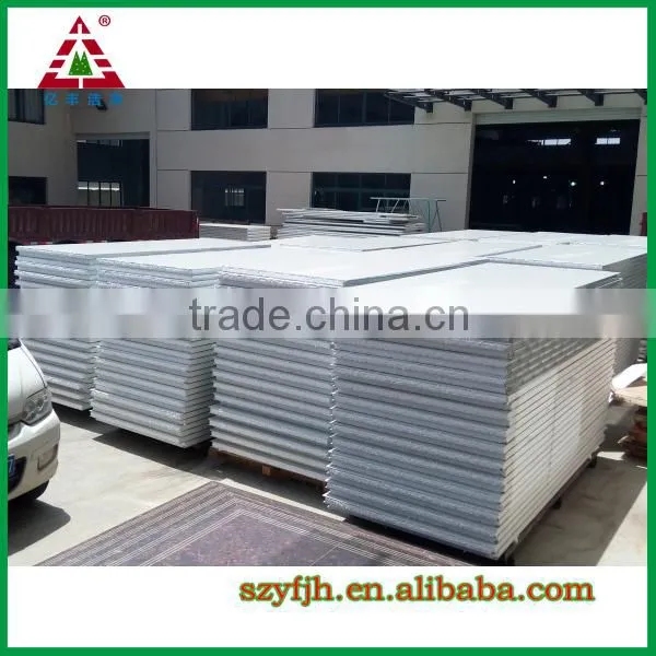 good quality heat insulation and fast installation eps material sandwich panel for Prefab House