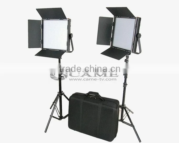CAME-TV High CRI Bi-color 3 X 1024 LED Video Lights Studio TV Lighting +Free Bag