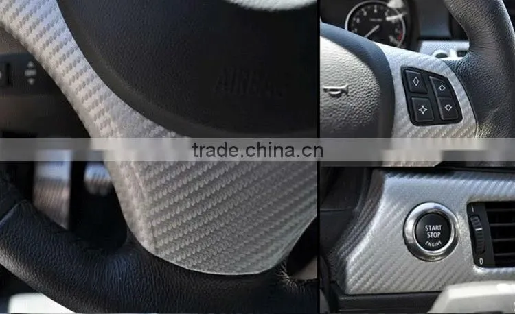 New style 3d carbon fiber car wrap