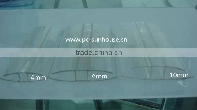 Polycarbonate H profile