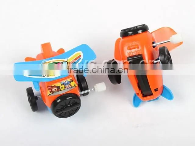 baby plastic mini plane wind up plastic toy