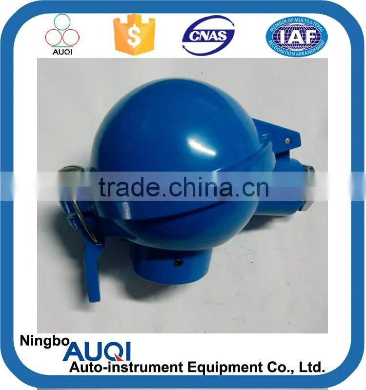 Anti-explosion head, PT100/T/J/E/K/N/S/R/B type wateproof moving head, SS304/aluminum thermocouple head
