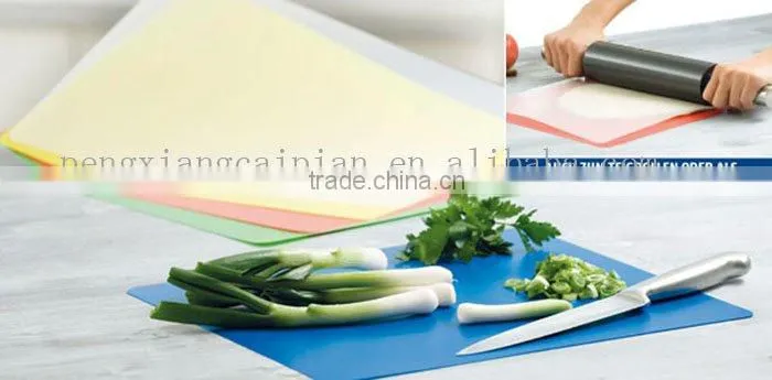 plastic foldable cutting board set/well-selled