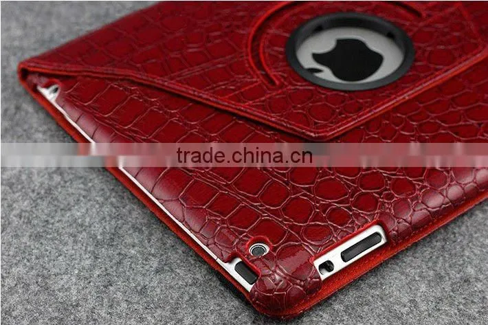 Litchi Pattern PU Leather cases for iPad 2/3