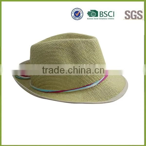 China Factory Cheap Price Classic Men's Fedora Hat
