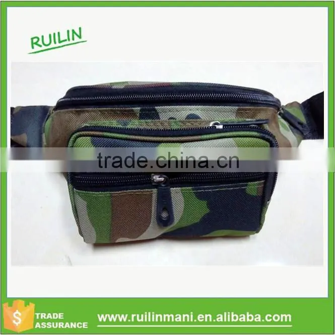 Multi-functional Outdoor Sport camo Waist Pack Bag Pouch Belt Bumbag Camouflage belt bags with waistband