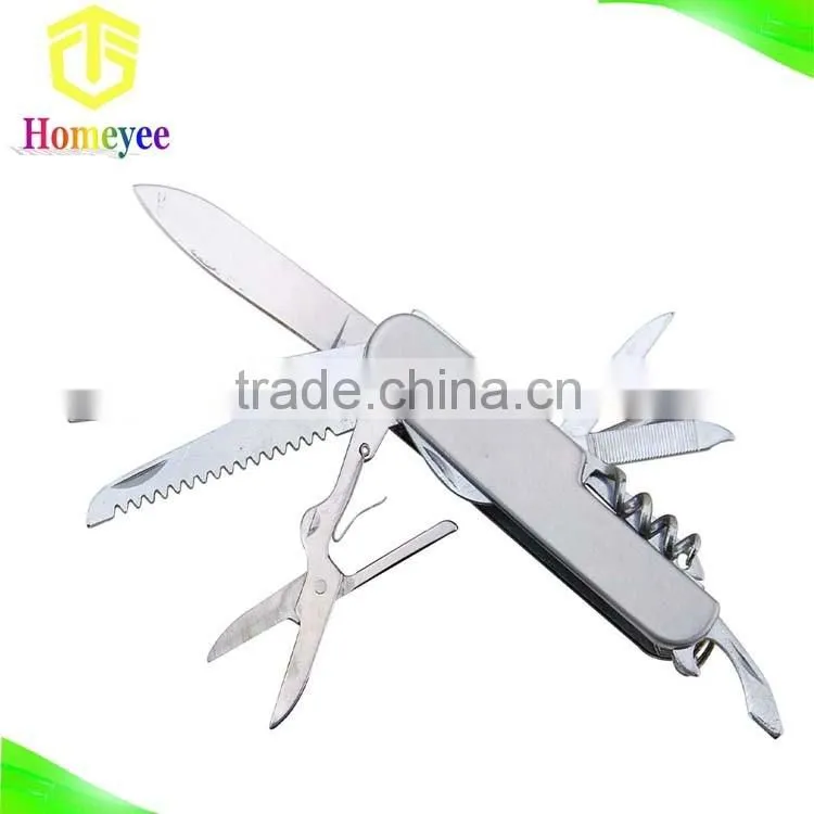 multifunction mini pocket knife with wood handle /small size wood handle knife