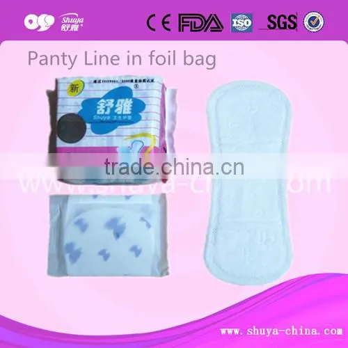 180mm disposable menstruation panty liner
