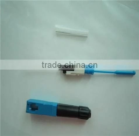 SC/PC Type A Singlemode Straight-through Field Assembly Connector Fast/Quick Connector