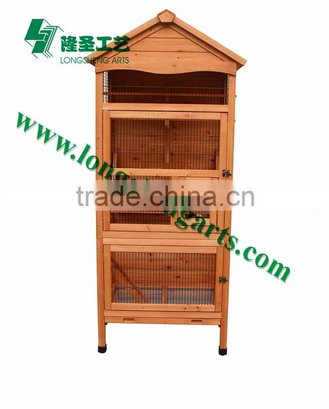 Wooden bird cage